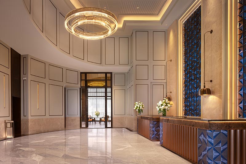 Hotel lobby of Amari Colombo