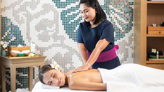 Spa treatment at Breeze Spa