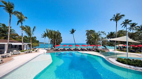 View at Beach Wing swimming pool