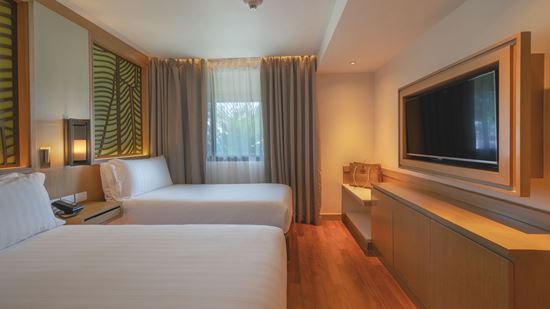 Second Bedroom in Two Bedroom Family Suite Pool View