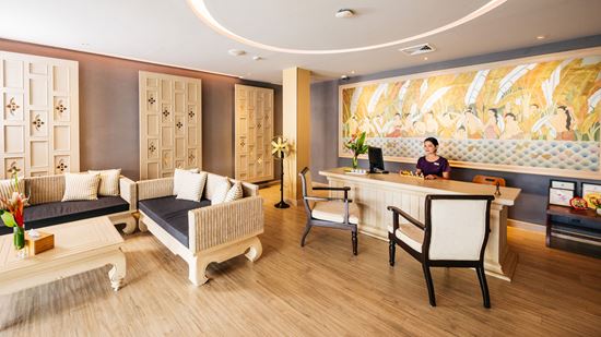 Reception at Chaonang Spa
